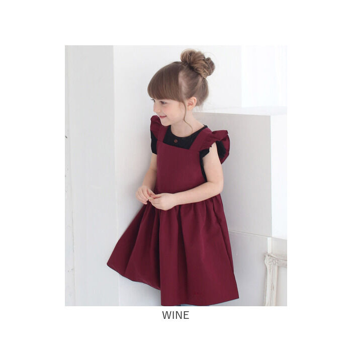 BACKYARD FAMILY「エプロンドレス 子ども 通販 エプロン ドレス 子供 5014-19-55 エプロンワンピース」|その他|