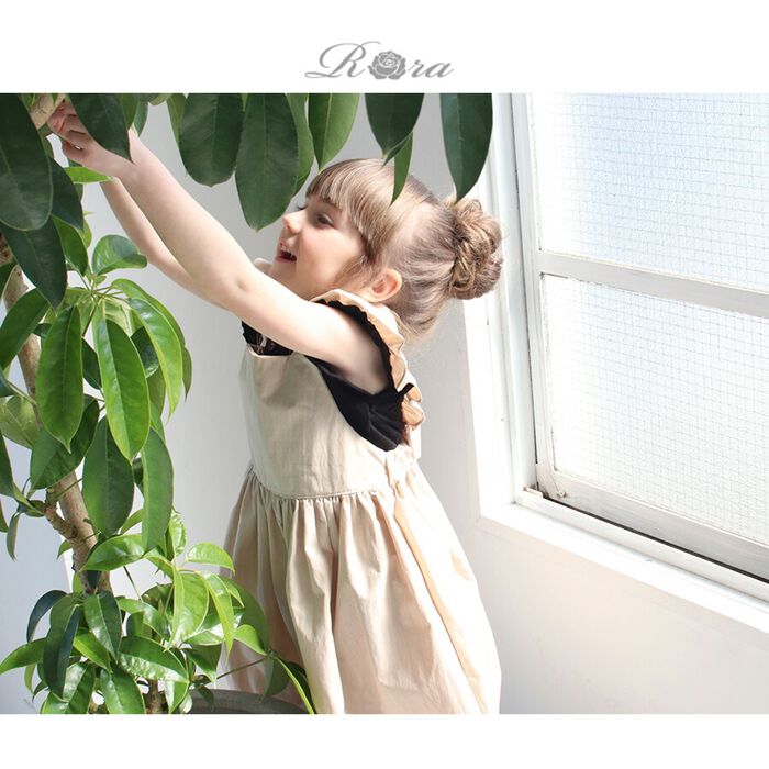 BACKYARD FAMILY「エプロンドレス 子ども 通販 エプロン ドレス 子供 5014-19-55 エプロンワンピース」|その他|