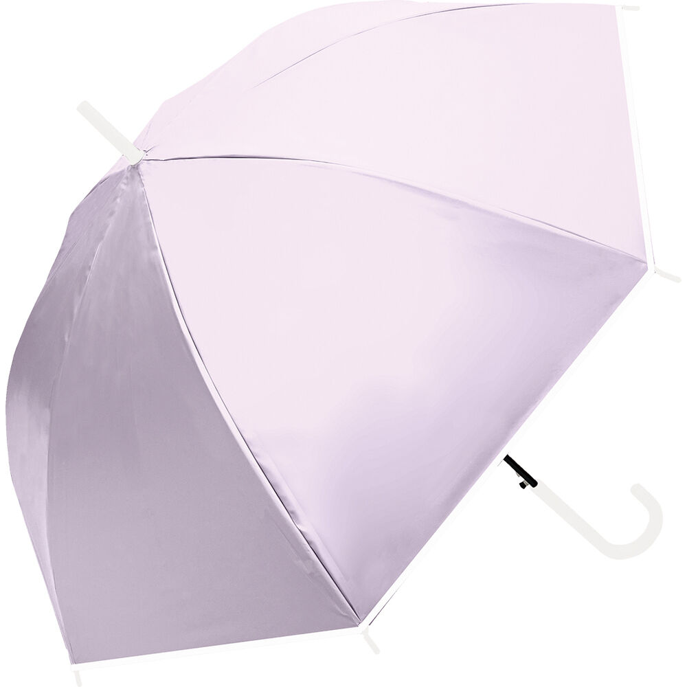 BACKYARD FAMILY「晴雨兼用傘 長傘 遮熱 レディース 通販 傘 晴雨兼用 日傘 遮光 ジャンプ傘 雨傘 かさ カサ」|傘|パープル1