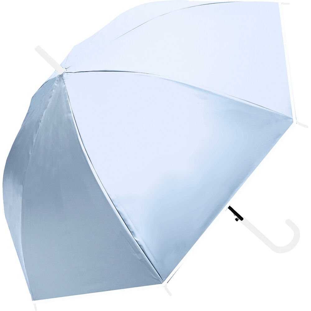 BACKYARD FAMILY「晴雨兼用傘 長傘 遮熱 レディース 通販 傘 晴雨兼用 日傘 遮光 ジャンプ傘 雨傘 かさ カサ」|傘|ブルー1