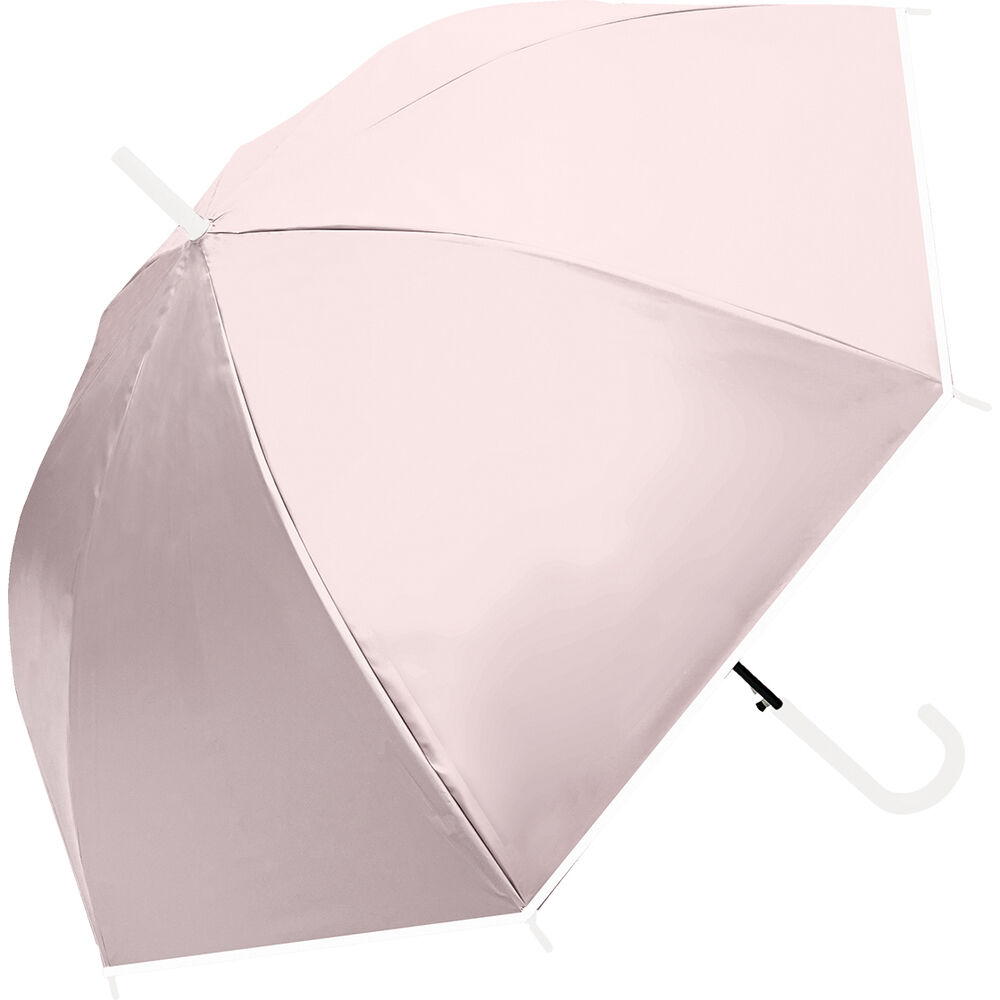 BACKYARD FAMILY「晴雨兼用傘 長傘 遮熱 レディース 通販 傘 晴雨兼用 日傘 遮光 ジャンプ傘 雨傘 かさ カサ」|傘|ピンク1