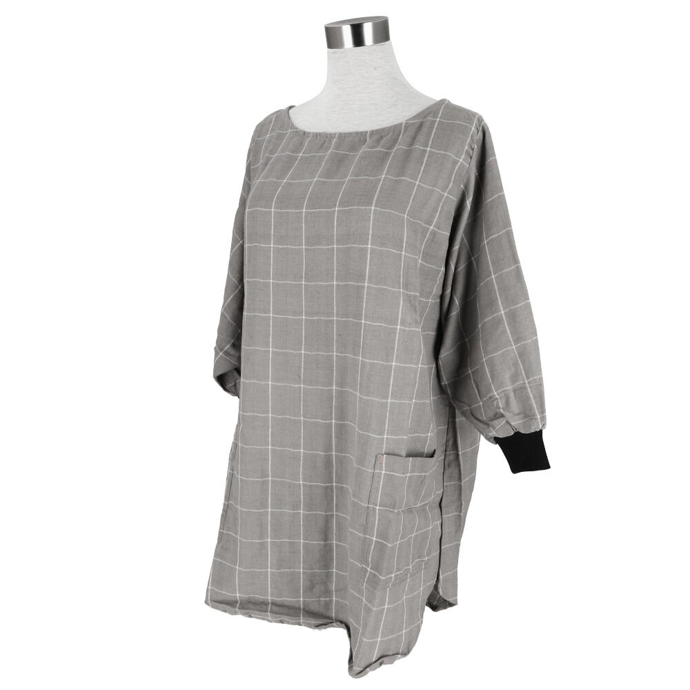 BACKYARD FAMILY「フレンズヒル 割烹着 通販 割ぽう着 かっぽうぎ キッチンエプロン エプロン スモック かっぽう着」|その他|グレー1