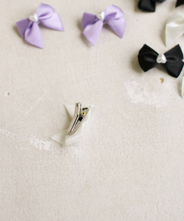 BACKYARD FAMILY「Rora ヘアクリップ キッズ 通販 ローラ スモールシック ヘアピン 髪飾り 髪留め リボン」|その他|