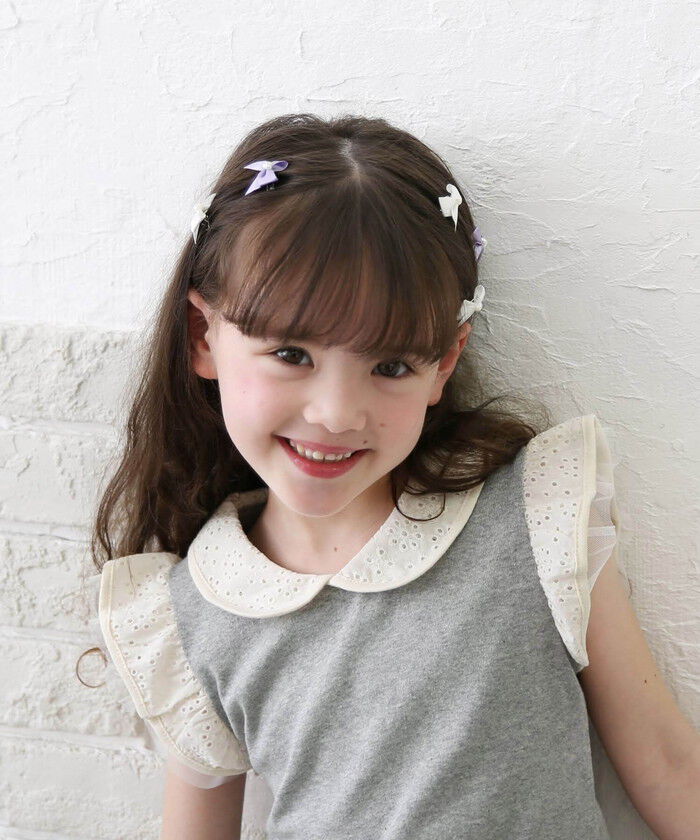BACKYARD FAMILY「Rora ヘアクリップ キッズ 通販 ローラ スモールシック ヘアピン 髪飾り 髪留め リボン」|その他|