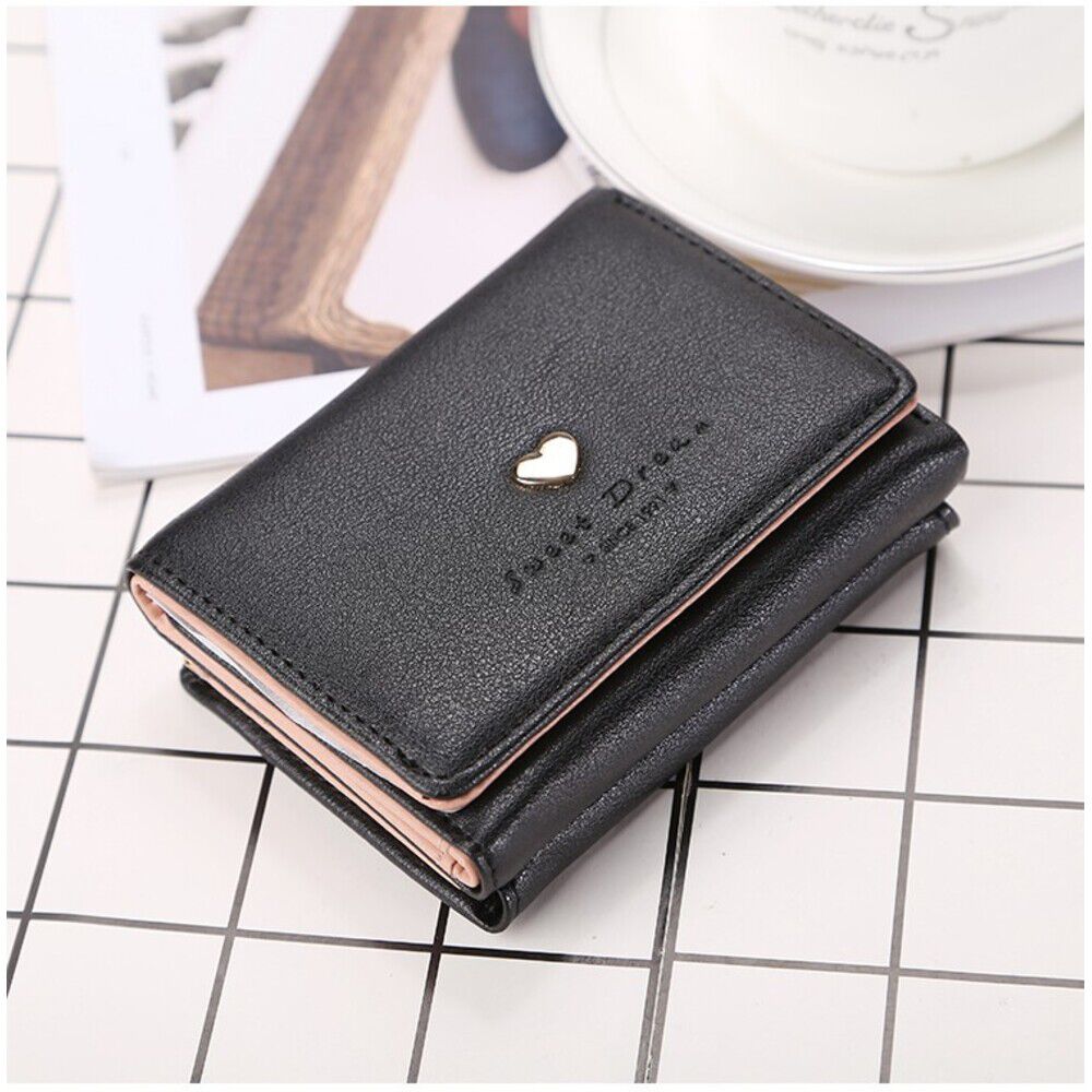 BACKYARD FAMILY「財布 三つ折りレディース 好評 三つおり 三つ折り財布 さいふ サイフ コンパクト財布 ミニ財布」|財布|ブラック1