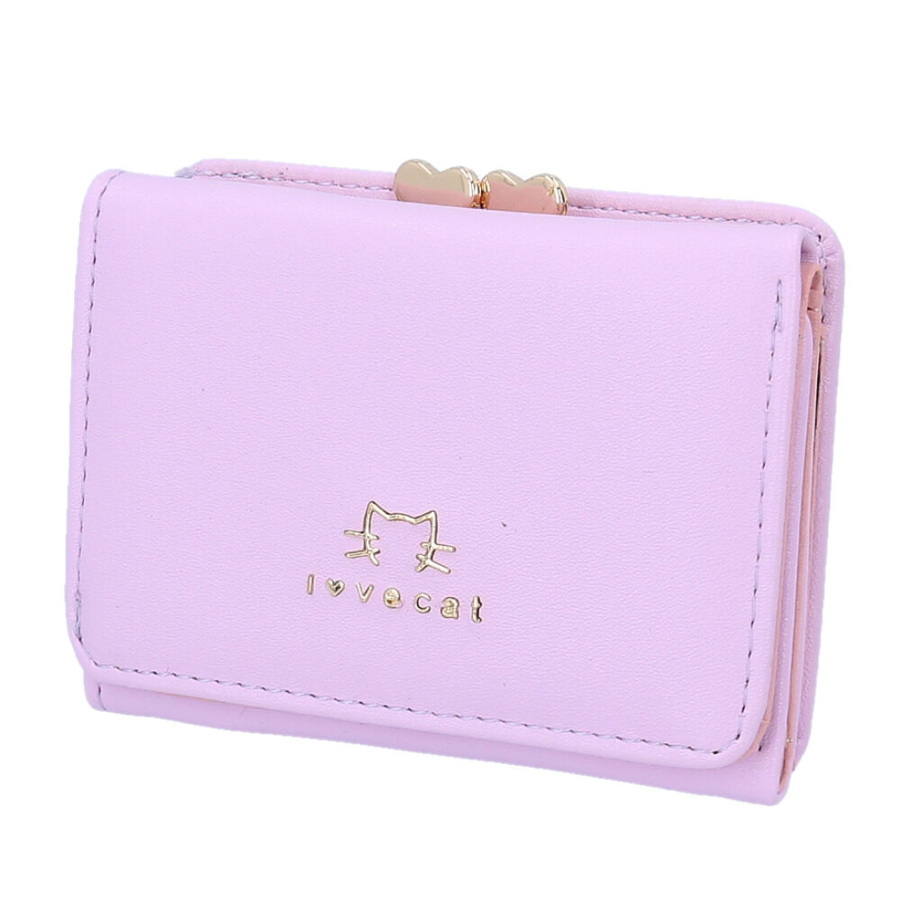 BACKYARD FAMILY「財布 三つ折りレディース 好評 三つおり 三つ折り財布 さいふ サイフ コンパクト財布 ミニ財布」|財布|パープル2