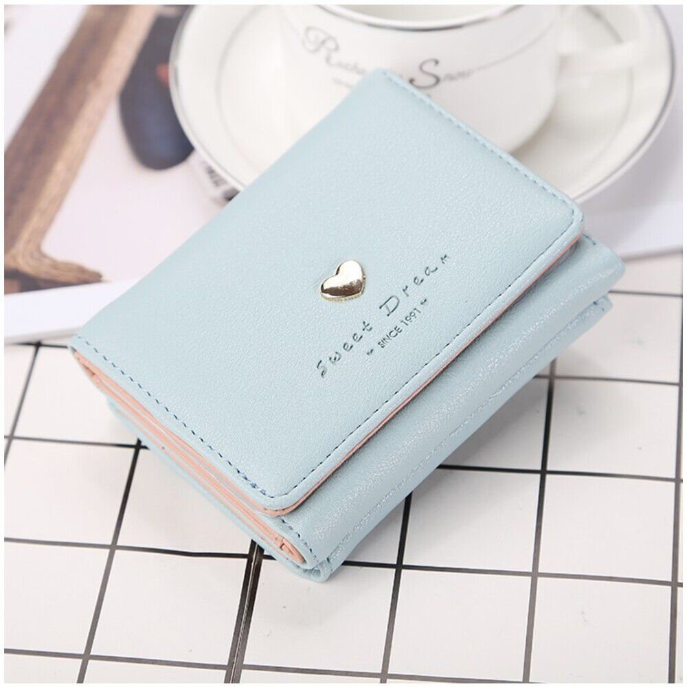 BACKYARD FAMILY「財布 三つ折りレディース 好評 三つおり 三つ折り財布 さいふ サイフ コンパクト財布 ミニ財布」|財布|ブルー1