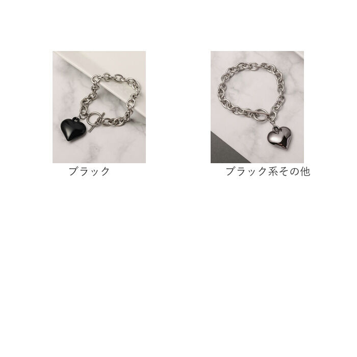 BACKYARD FAMILY「ブレスレット ハート 通販 レディース ハートブレスレット チェーンブレスレット」|その他|