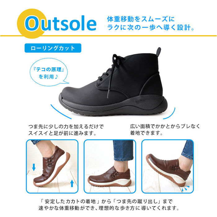 BACKYARD FAMILY「RegettaCanoe リゲッタカヌー レースアップブーツ CCME008 通販 レースアップ」|ショートブーツ|