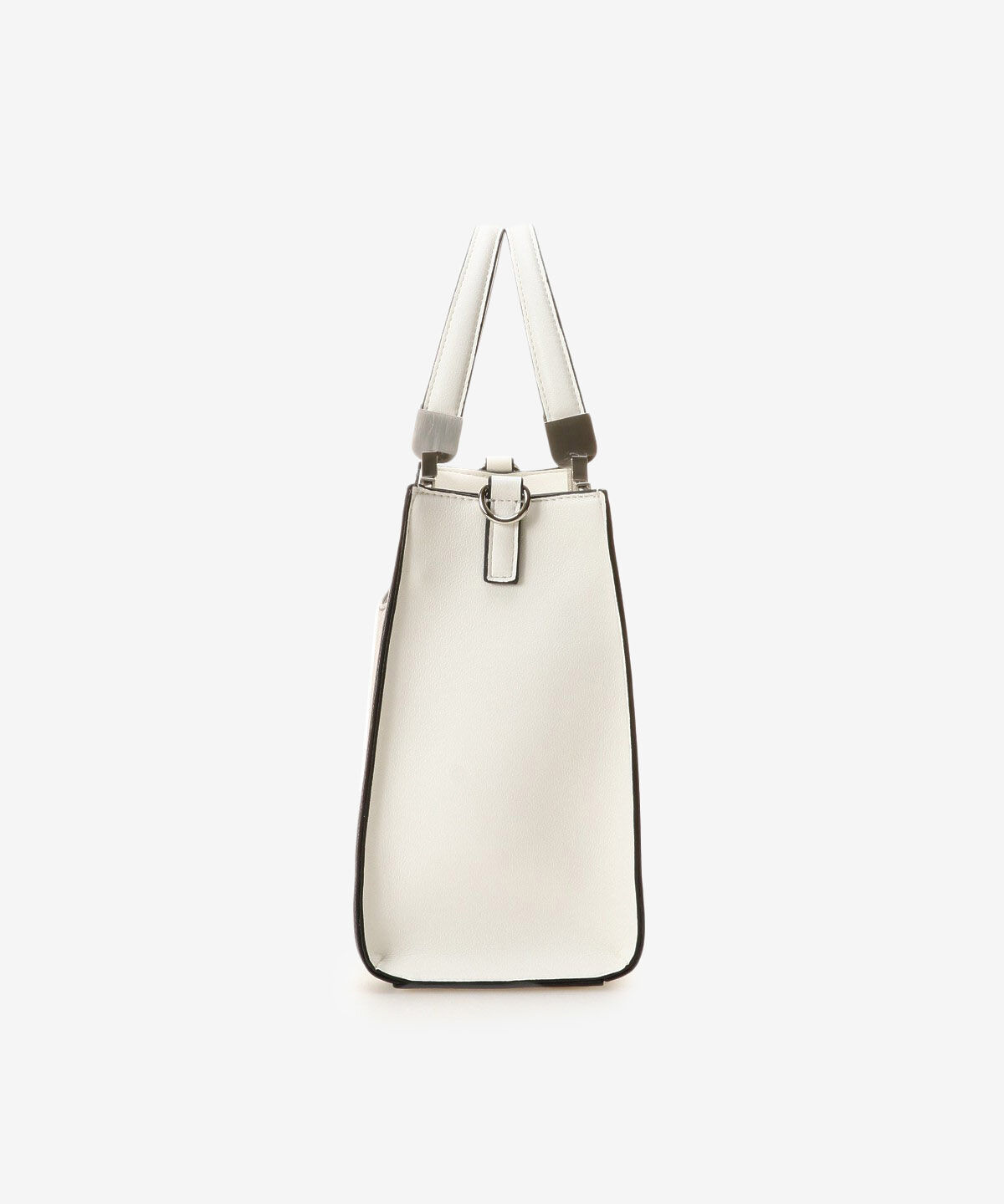 Samantha Vega「レター型ポーチ付きBOXトート(バイカラー)」|ハンドバッグ|