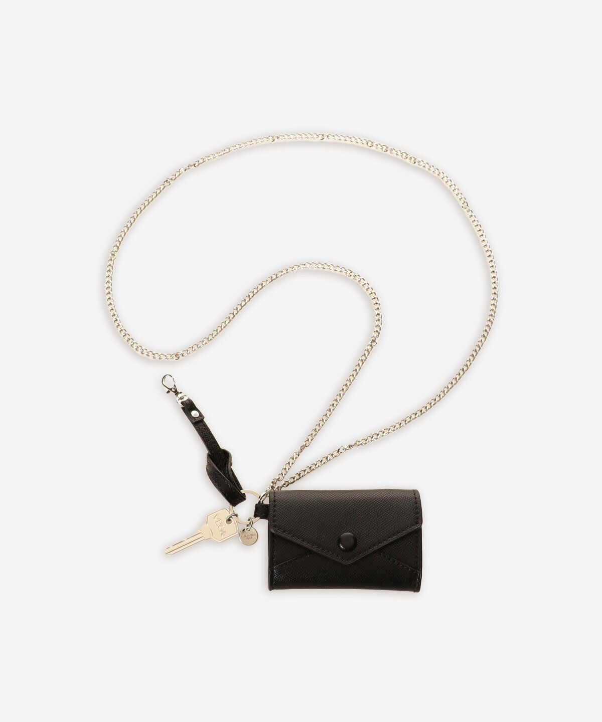 Samantha Vega「レター型ポーチ付きBOXトート(バイカラー)」|ハンドバッグ|