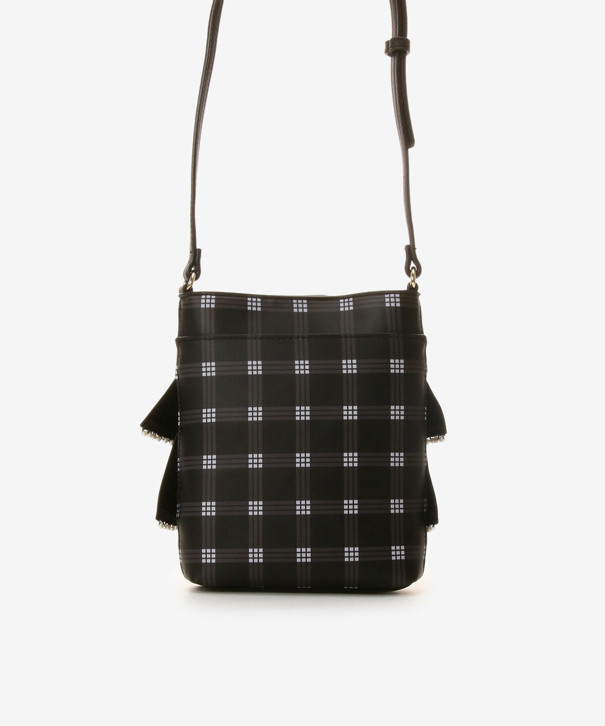 Samantha Vega「フリルリボンチェックショルダーバッグ」|ショルダー・メッセンジャー|