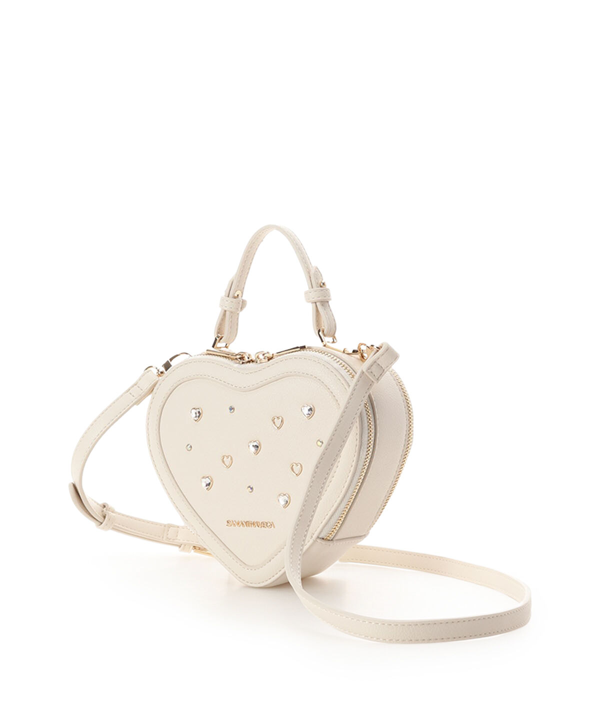 Samantha Vega「ビジューハート型ショルダーバッグ」|ショルダー・メッセンジャー|