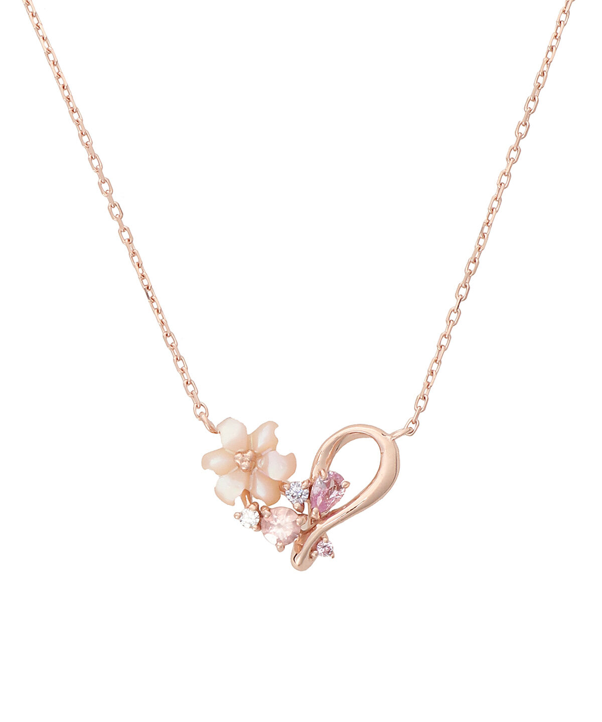 Samantha Tiara「[Holiday Collection]オリジナルBOX付きハートネックレス」|ネックレス|SILVER PGﾒｯｷ