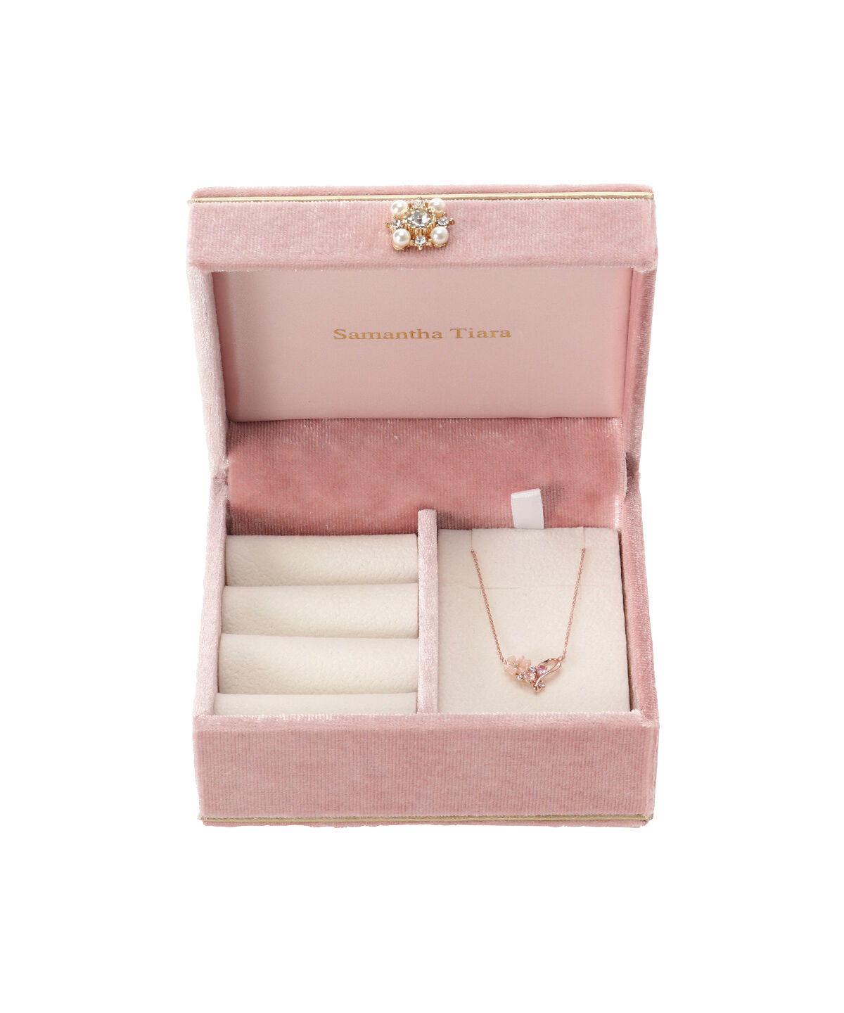 Samantha Tiara「[Holiday Collection]オリジナルBOX付きハートネックレス」|ネックレス|