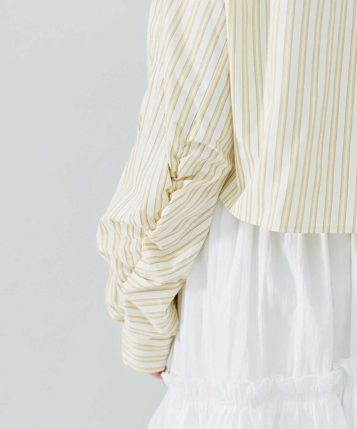 REDYAZEL「ドロストストライプシャツ」|シャツ・ブラウス|