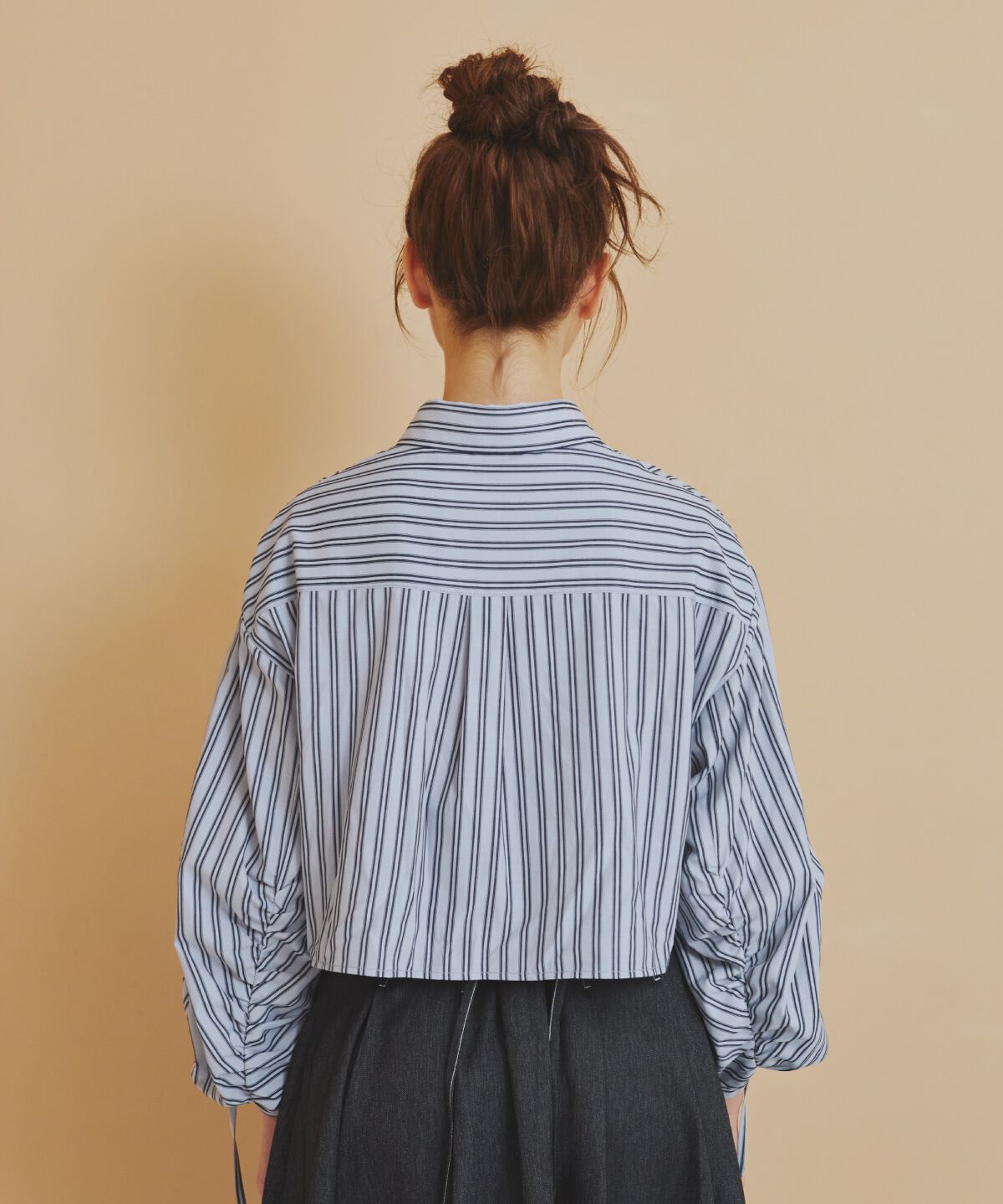 REDYAZEL「ドロストストライプシャツ」|シャツ・ブラウス|