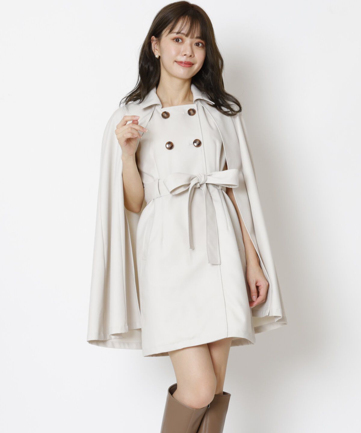 WILLSELECTION「ダブル釦2WAYマントコート」|その他|