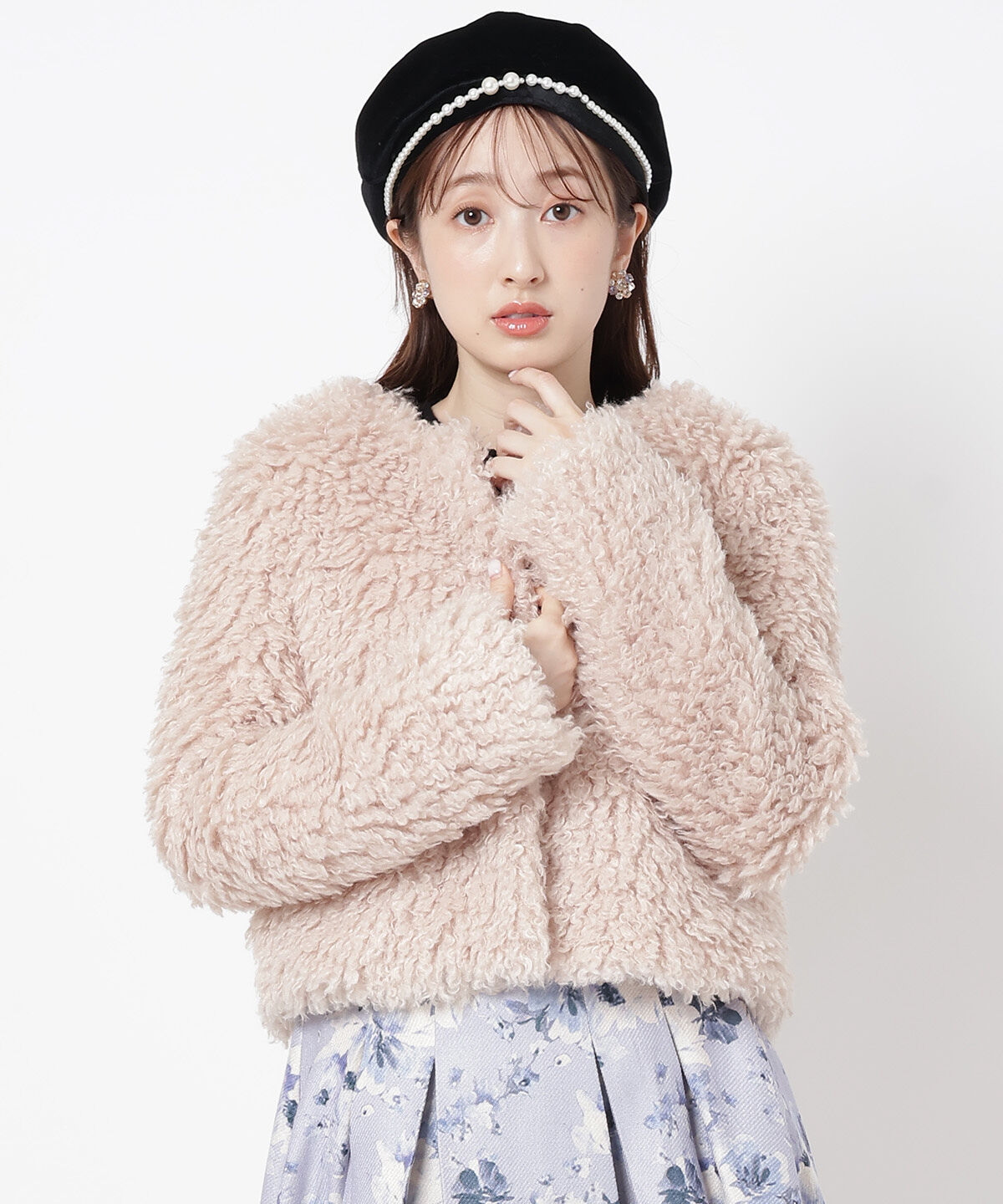 WILLSELECTION「もこもこファーコート」|その他|ベージュ