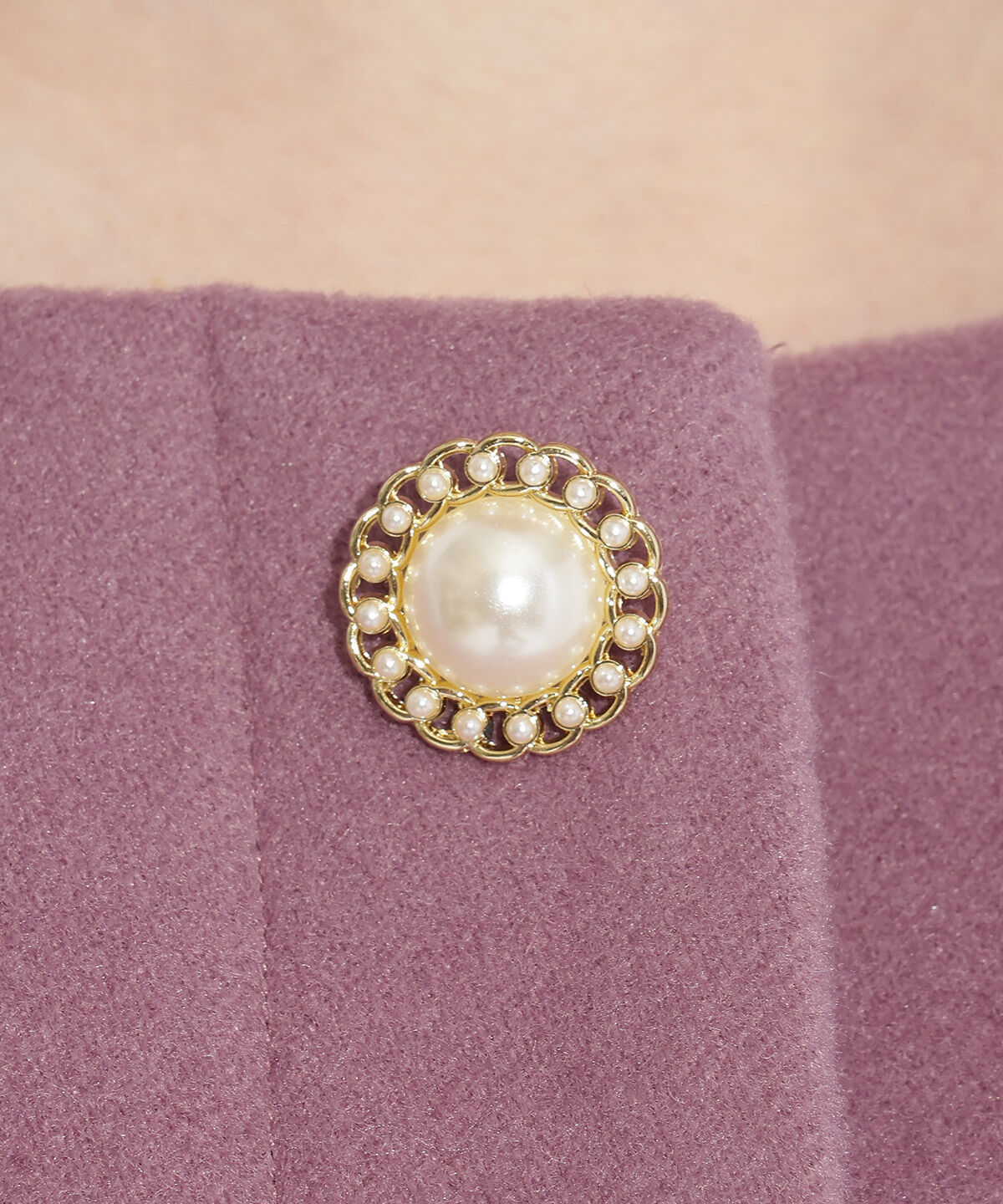 WILLSELECTION「ポケファーノーカラーコート」|ノーカラーコート|