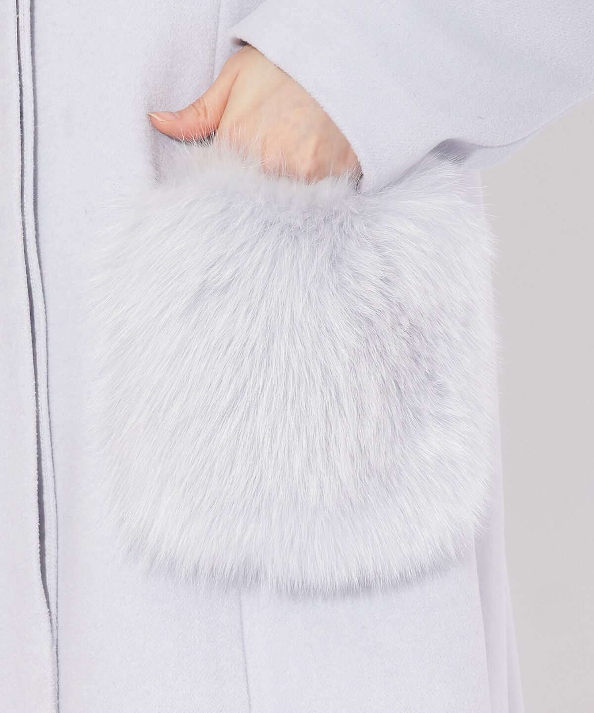 WILLSELECTION「ポケファーノーカラーコート」|ノーカラーコート|