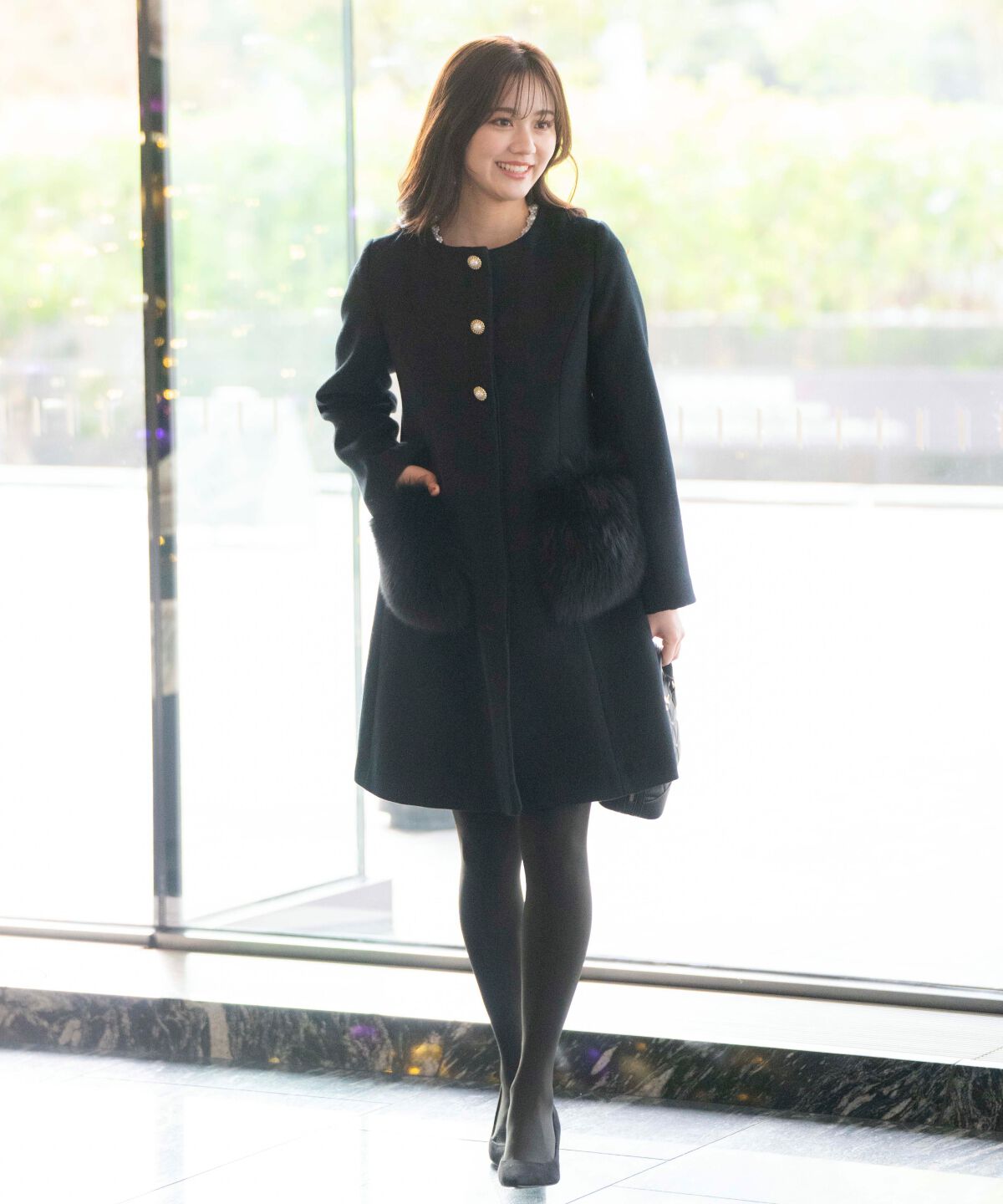 WILLSELECTION「ポケファーノーカラーコート」|ノーカラーコート|