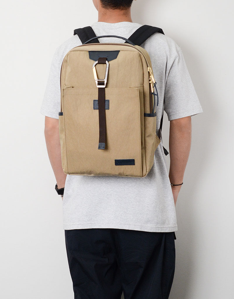 master-piece「link バックパック」|リュック|ベージ