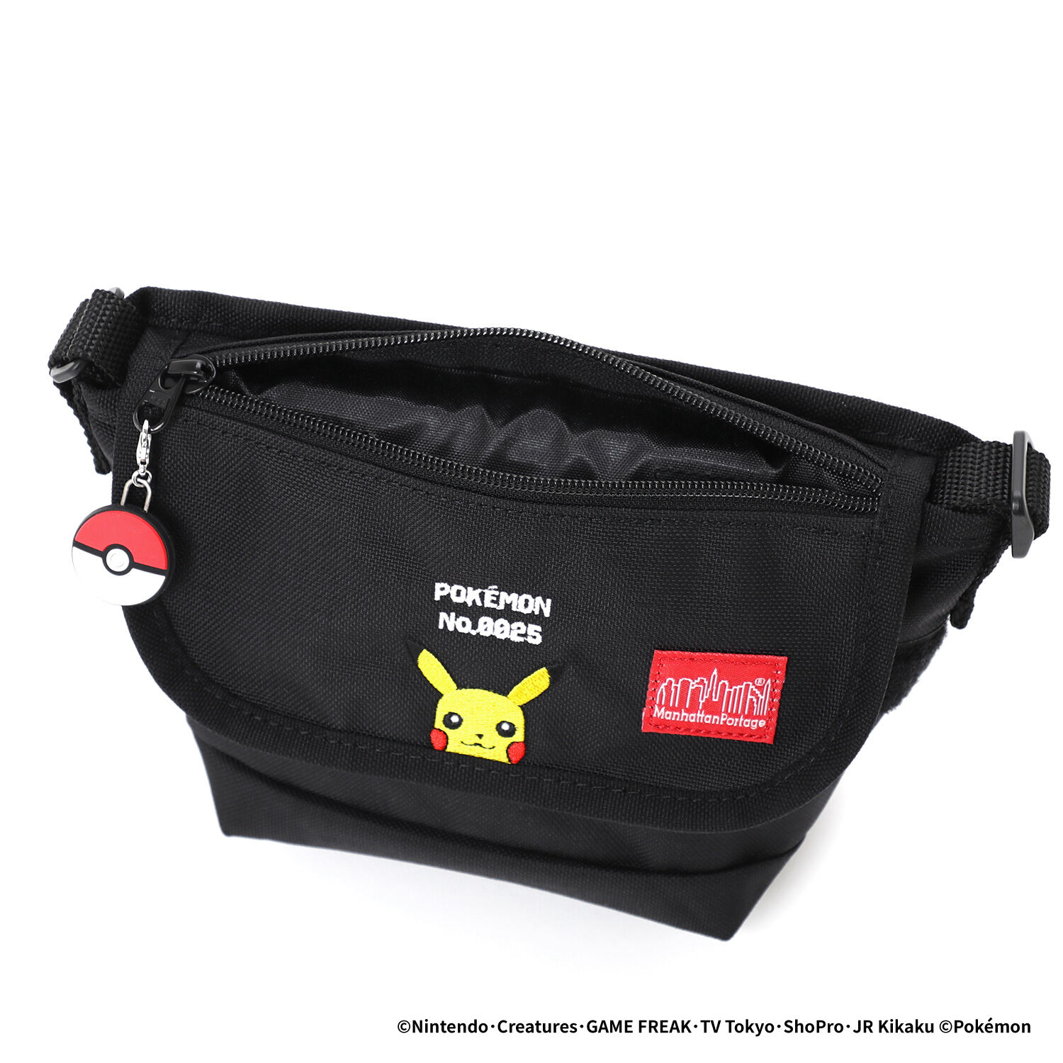 Manhattan Portage「Nylon Messenger Bag for Kids Pokemon Pikachu」|ショルダー・メッセンジャー|