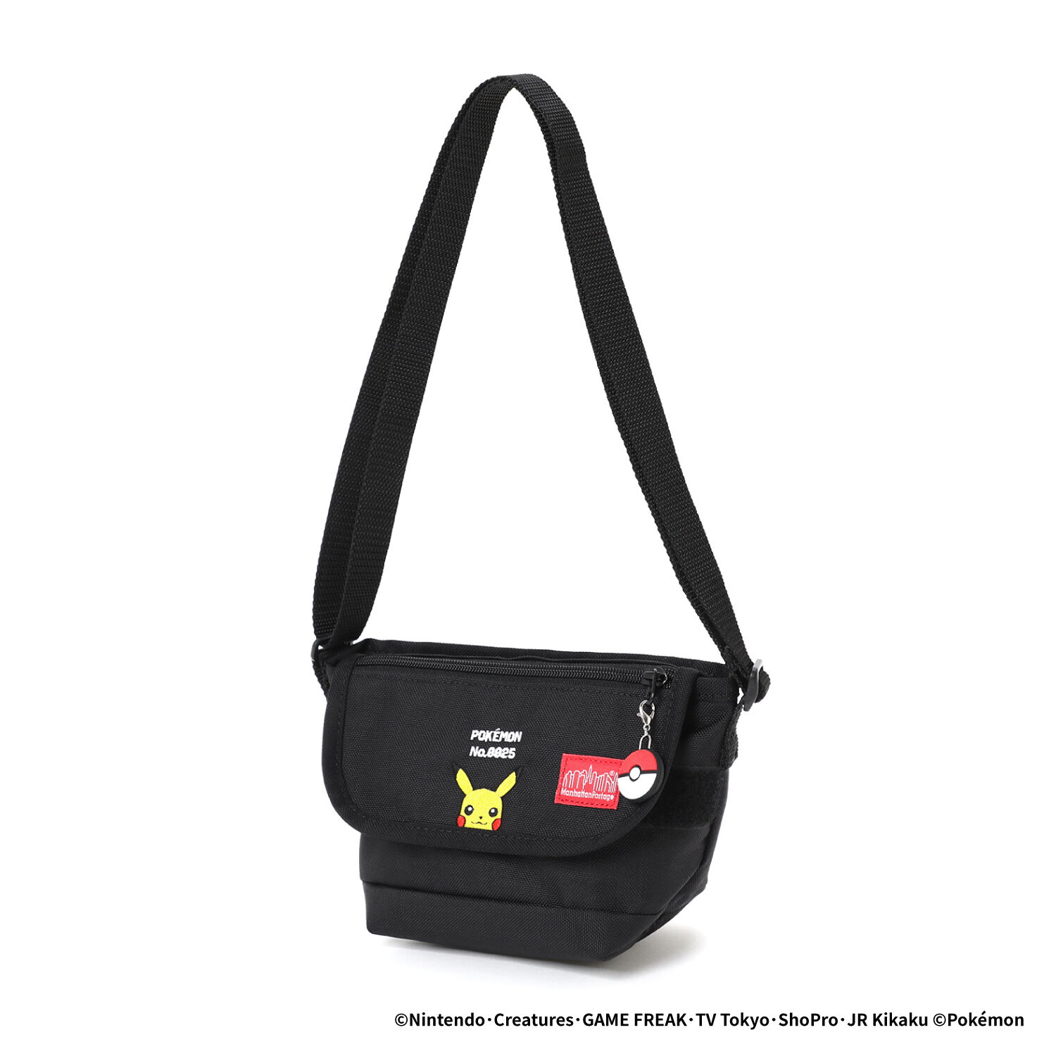 Manhattan Portage「Nylon Messenger Bag for Kids Pokemon Pikachu」|ショルダー・メッセンジャー|