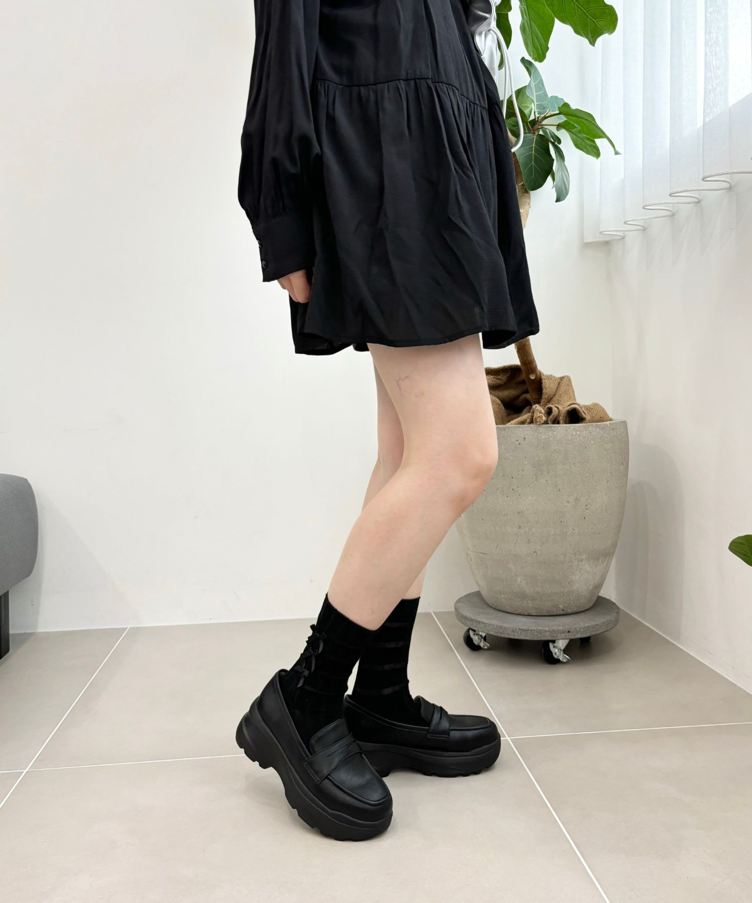 ORiental TRaffic「スニーカーソール ローファー /41316 厚底」|スニーカー|