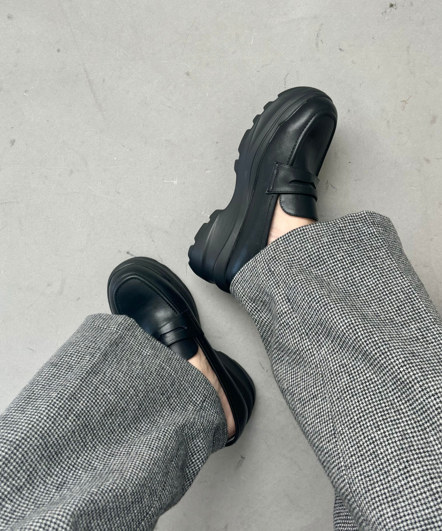 ORiental TRaffic「スニーカーソール ローファー /41316 厚底」|スニーカー|