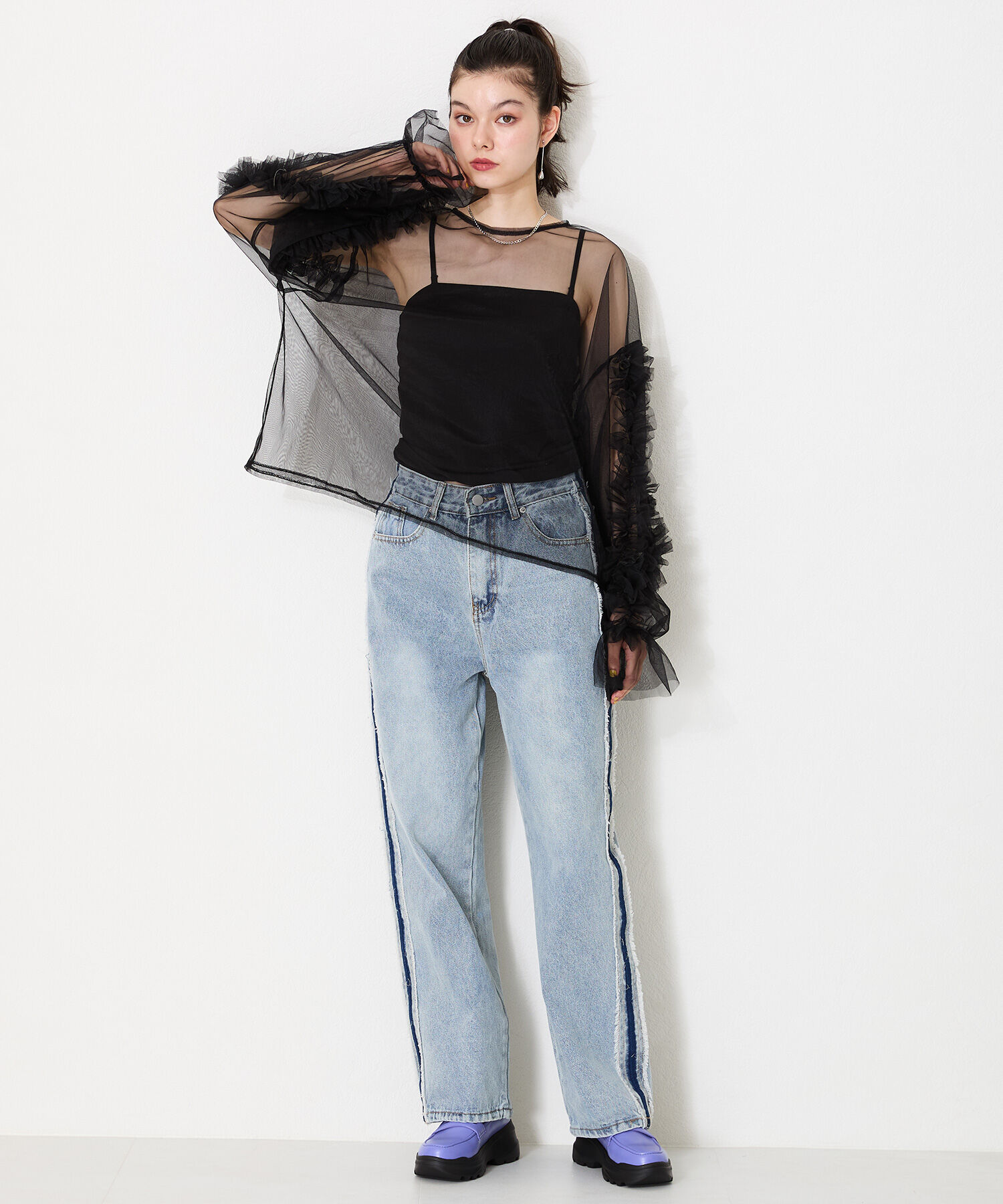 ORiental TRaffic「スニーカーソール ローファー /41316 厚底」|スニーカー|