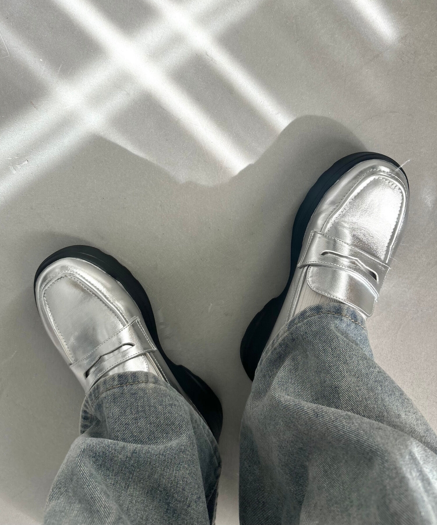 ORiental TRaffic「スニーカーソール ローファー /41316 厚底」|スニーカー|