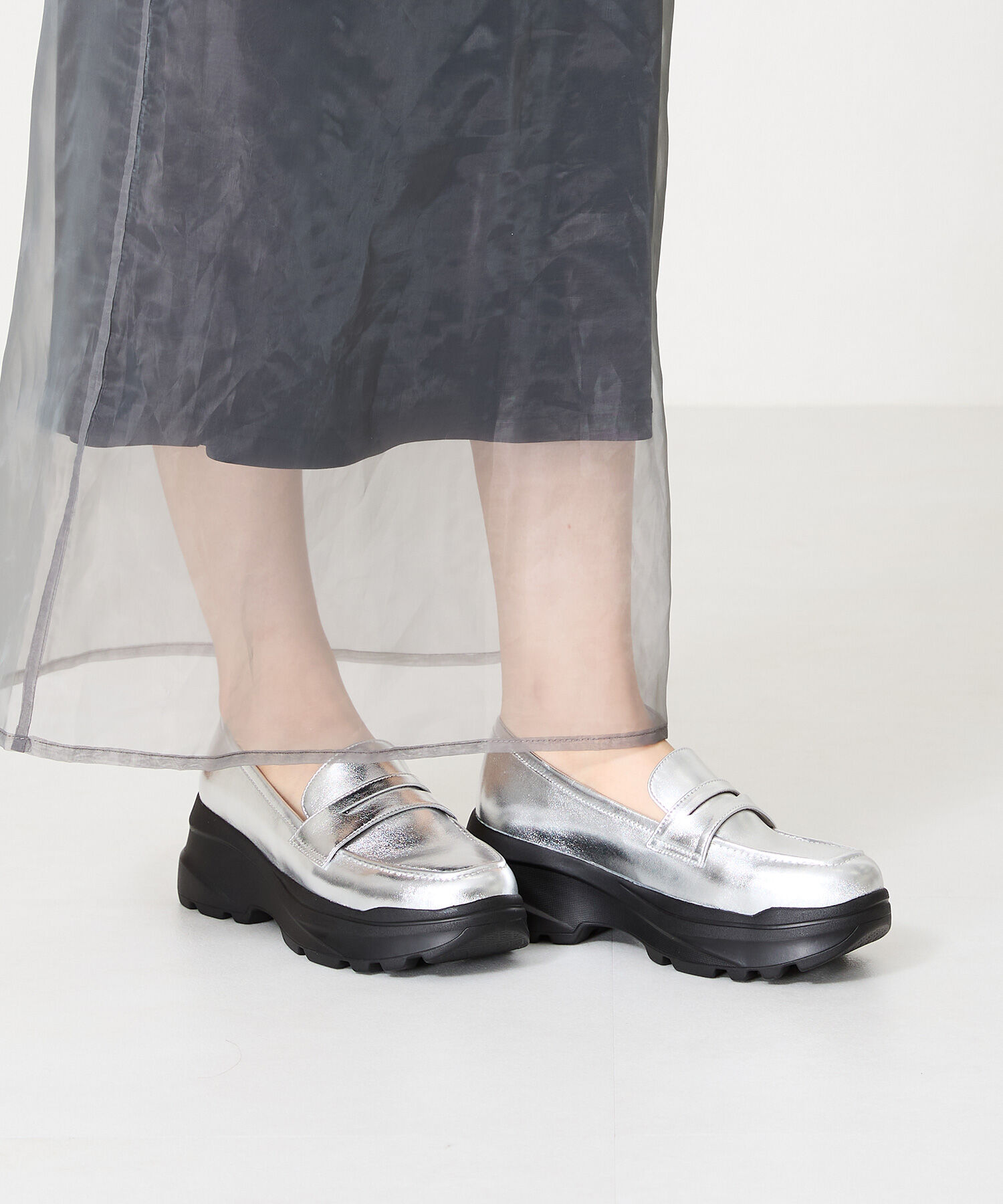 ORiental TRaffic「スニーカーソール ローファー /41316 厚底」|スニーカー|