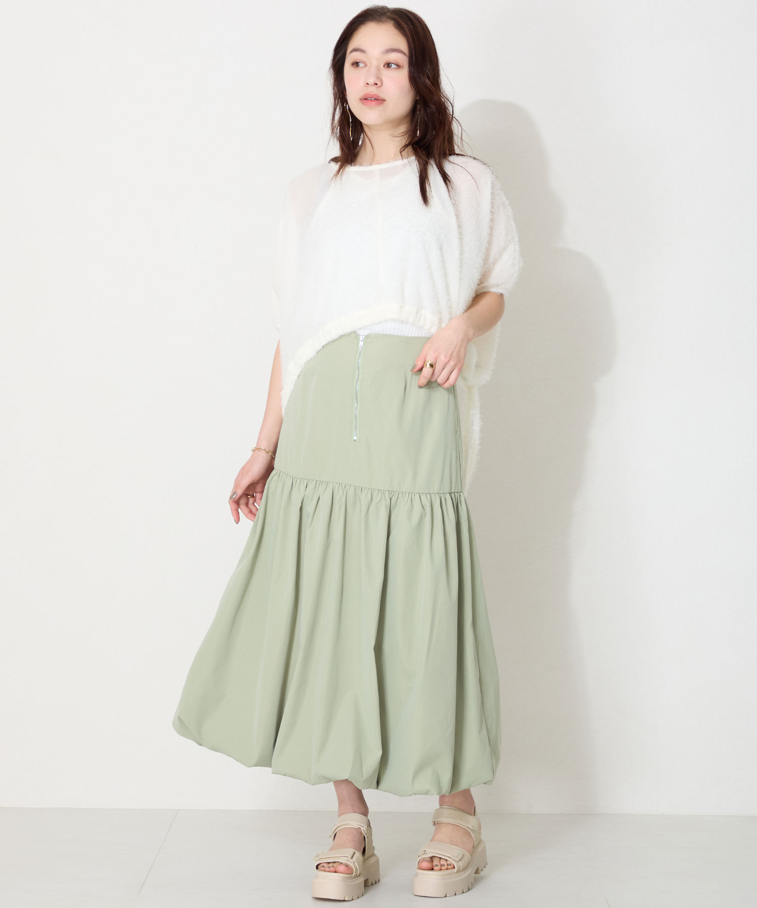 ORiental TRaffic「【新作】タンクソールベルトサンダル/41295 サンダル 厚底」|サンダル|