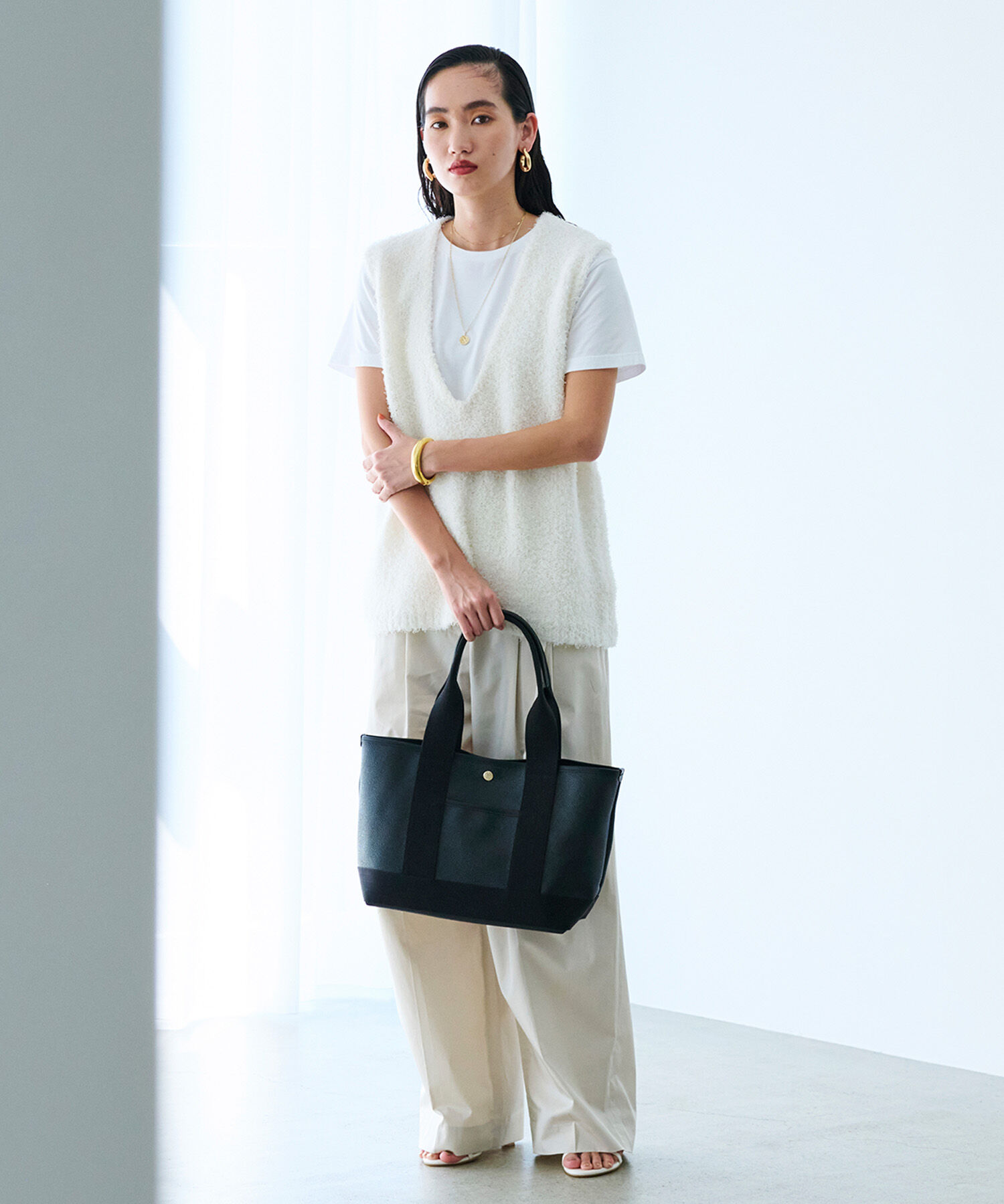 TOPKAPI BREATH「【Breath TOPKAPI】SCOTCH GRAIN スコッチグレイン A4 トートバッグ 」|トートバッグ|