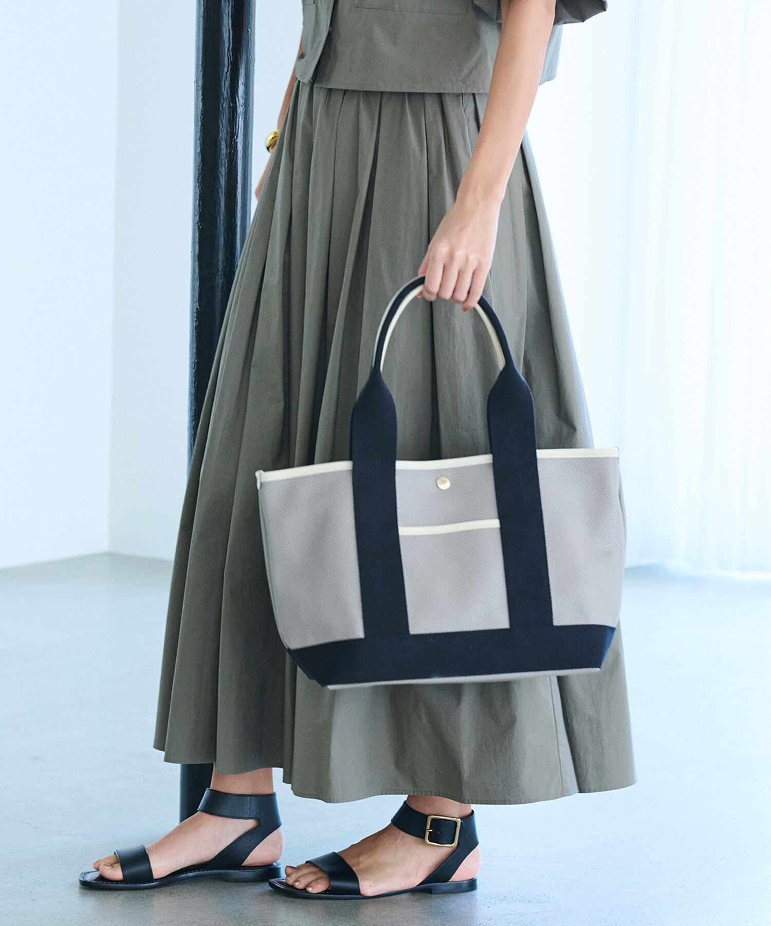 TOPKAPI BREATH「【Breath TOPKAPI】SCOTCH GRAIN スコッチグレイン A4 トートバッグ 」|トートバッグ|