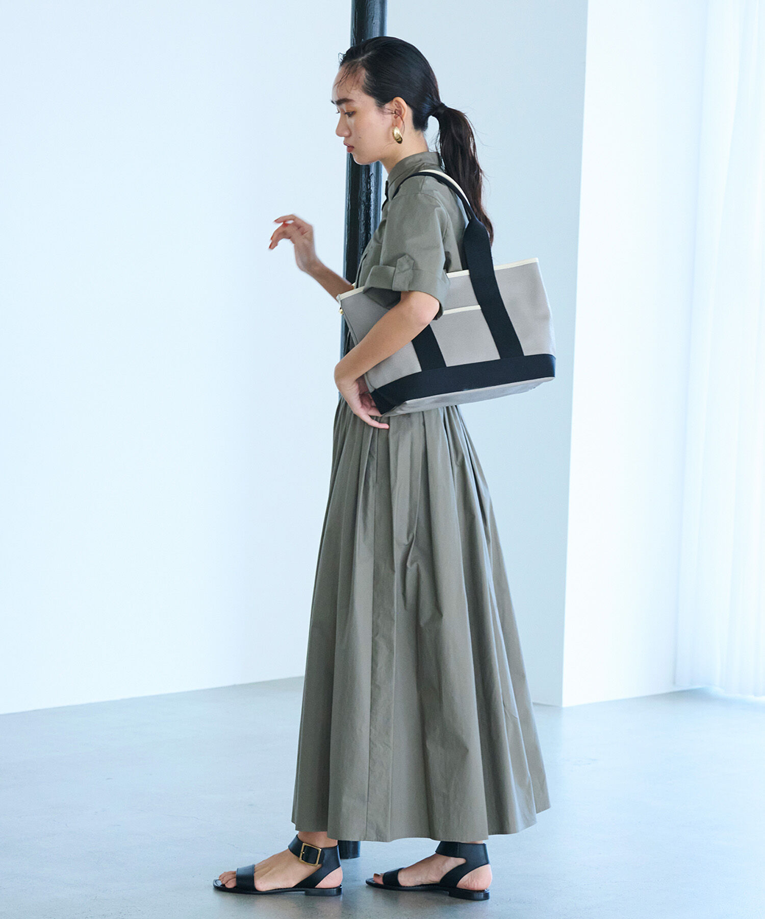 TOPKAPI BREATH「【Breath TOPKAPI】SCOTCH GRAIN スコッチグレイン A4 トートバッグ 」|トートバッグ|