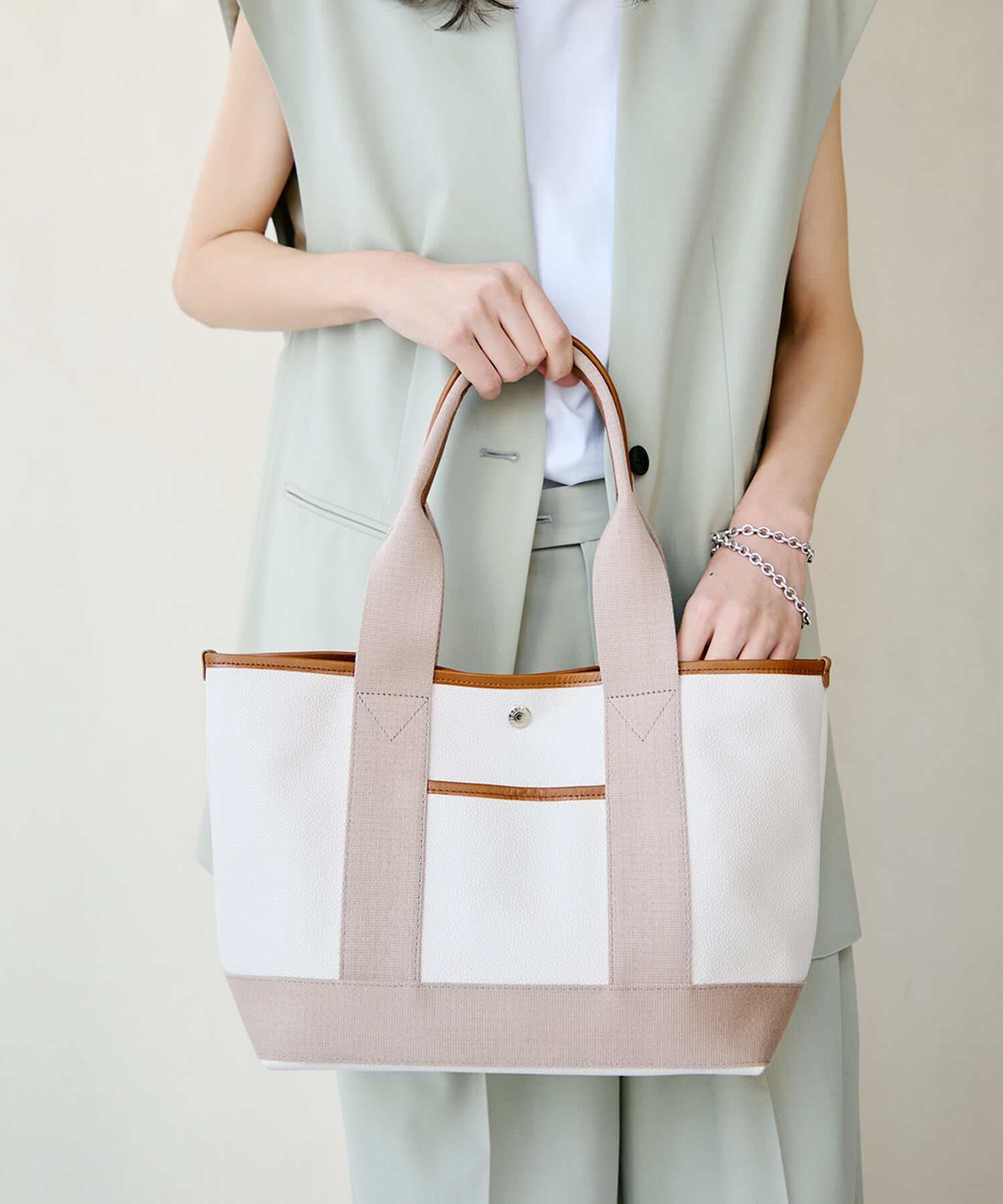 TOPKAPI BREATH「【Breath TOPKAPI】SCOTCH GRAIN スコッチグレイン A4 トートバッグ 」|トートバッグ|