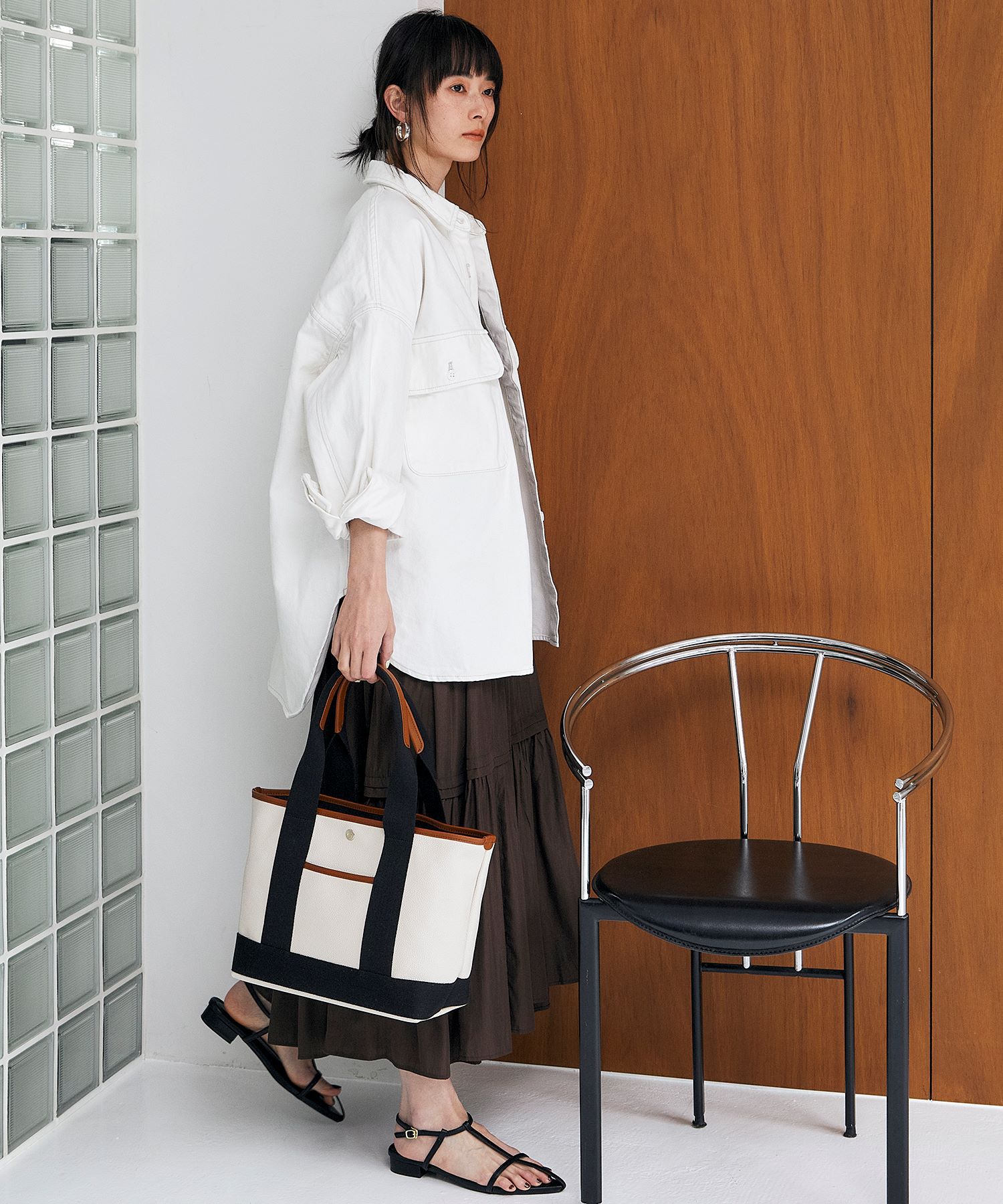 TOPKAPI BREATH「【Breath TOPKAPI】SCOTCH GRAIN スコッチグレイン A4 トートバッグ 」|トートバッグ|