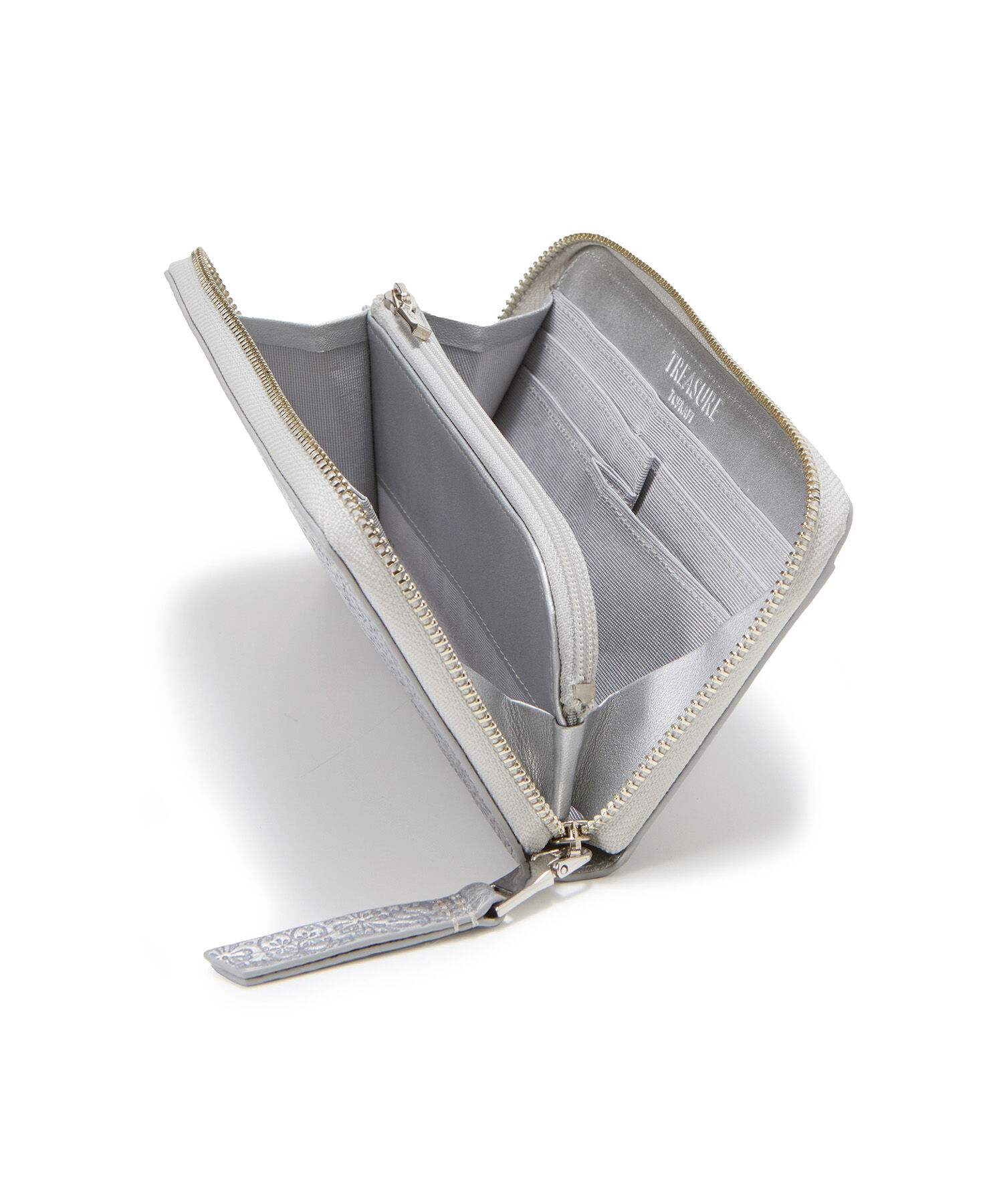 TOPKAPI TREASURE「【TREASURE TOPKAPI】オリジナル エンボスレザー ラウンド 長財布」|財布|