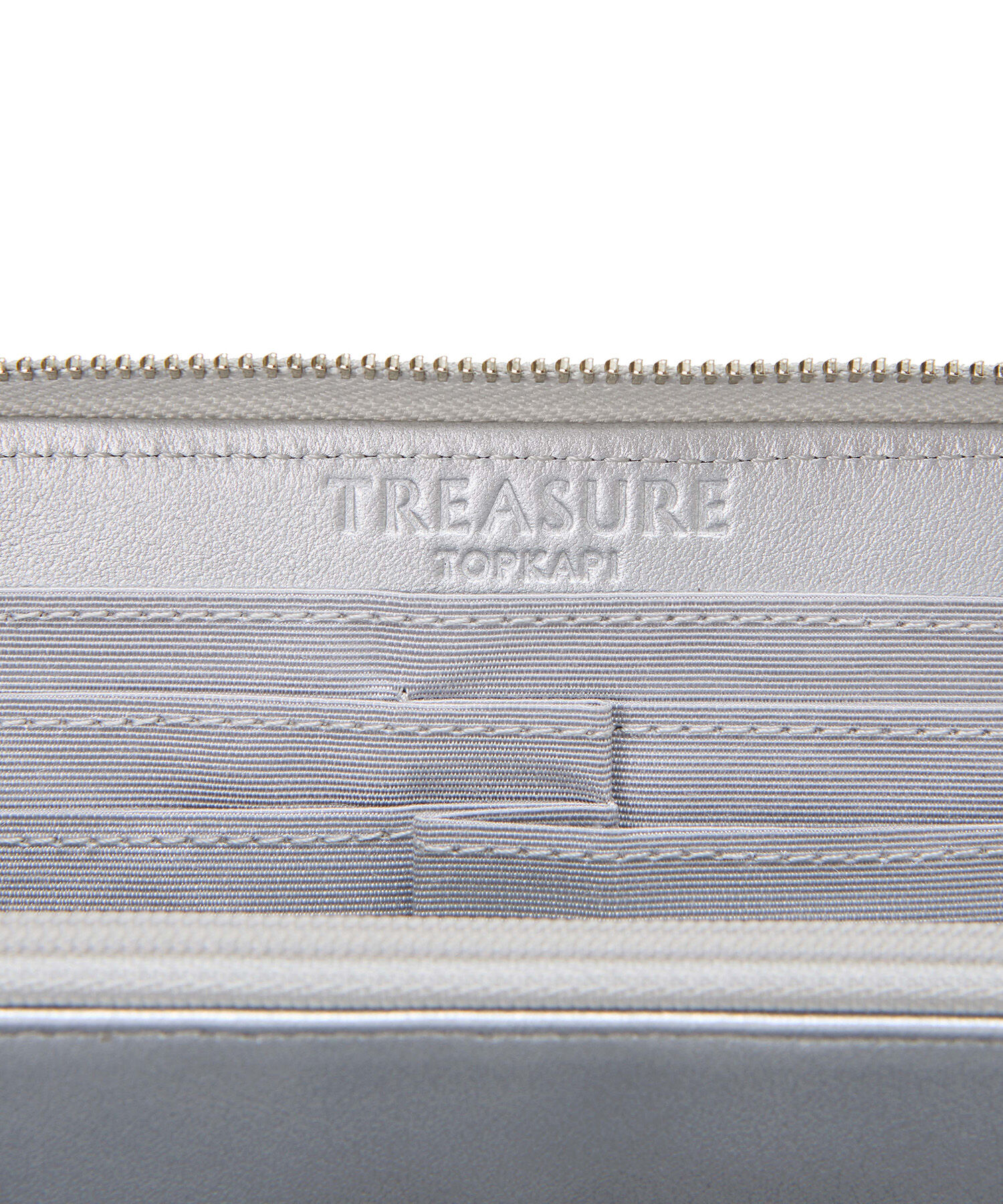 TOPKAPI TREASURE「【TREASURE TOPKAPI】オリジナル エンボスレザー ラウンド 長財布」|財布|