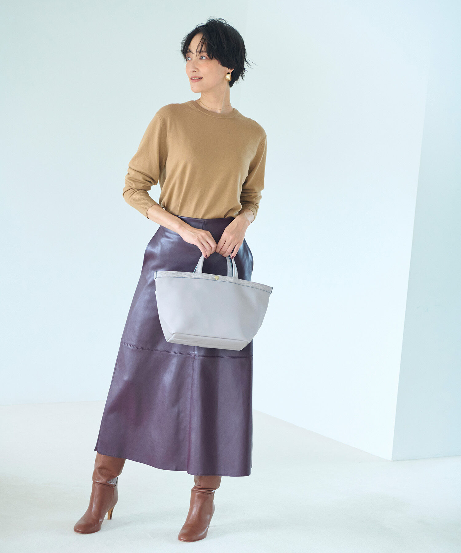 TOPKAPI BREATH「【Breath TOPKAPI】Bright ブライト スリーポケット B5 トートバッグ」|トートバッグ|