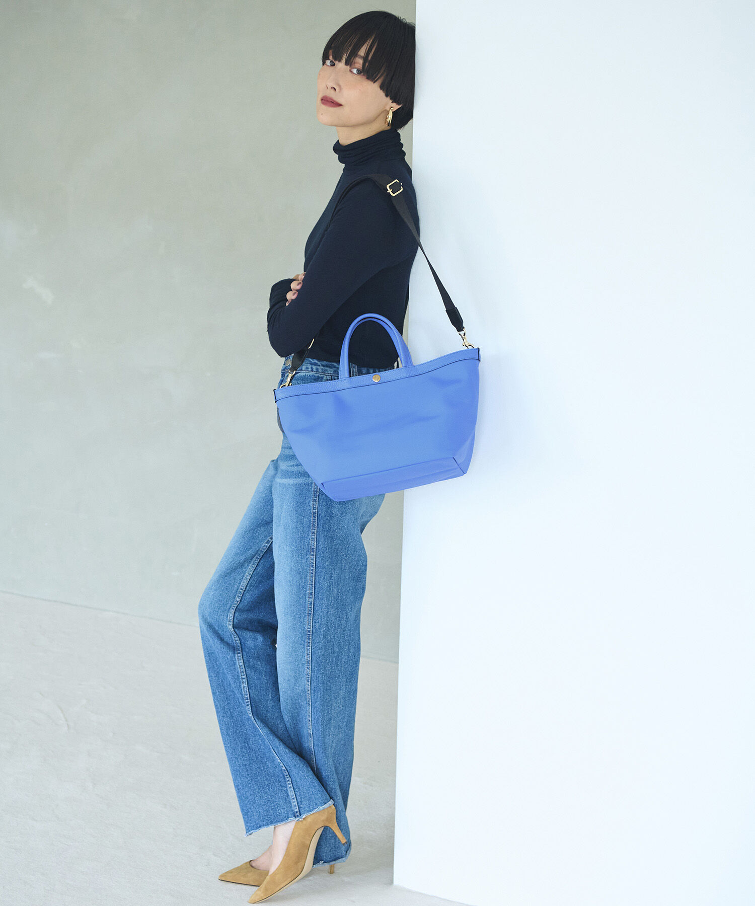 TOPKAPI BREATH「【Breath TOPKAPI】Bright ブライト スリーポケット B5 トートバッグ」|トートバッグ|