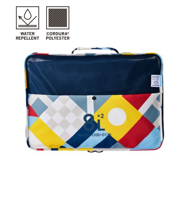 MILESTO「MILESTO&times;PAPIERTIGRE 圧縮パッキングオーガナイザー 8L&times;2」|トラベルグッズ|ネイビー
