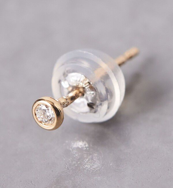 UNITED ARROWS「＜les bonbon＞10K DIA ピアス」|ピアス|