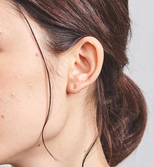 UNITED ARROWS「＜les bonbon＞10K DIA ピアス」|ピアス|