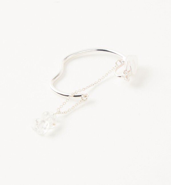 UNITED ARROWS green label relaxing「＜anisotea＞ Wave Hoop イヤリング」|イヤリング|