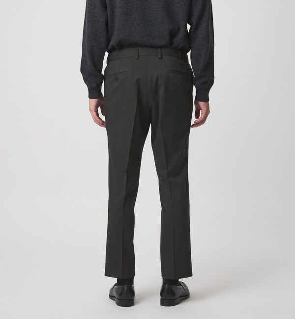 UNITED ARROWS green label relaxing「A+ ポリエステルツイード スタンダード イージー スラックス -ウォッシャブル・ストレッチ-」|スラックス|