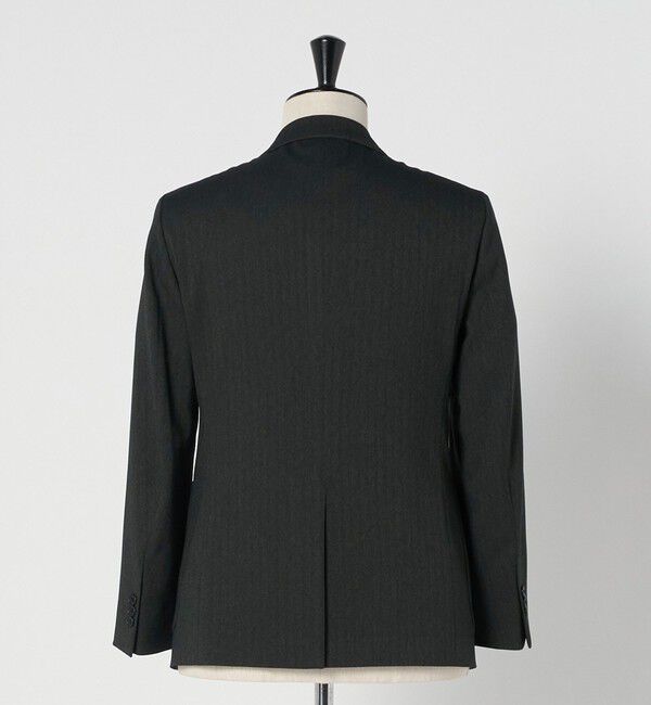 UNITED ARROWS green label relaxing「A+ ポリエステルツイード 2B スタンダード 2P ジャケット -ウォッシャブル・ストレッチ-」|テーラードジャケット|